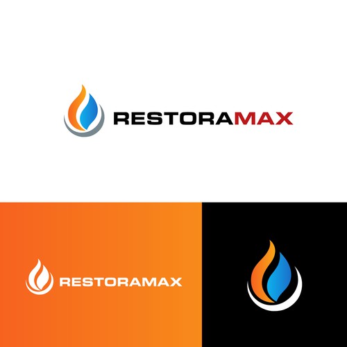 Restoration Company Branding. Design by MD KABIR ART