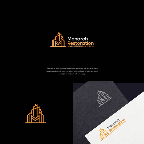 Design a modern clean logo package for a restoration company Design by Danny A