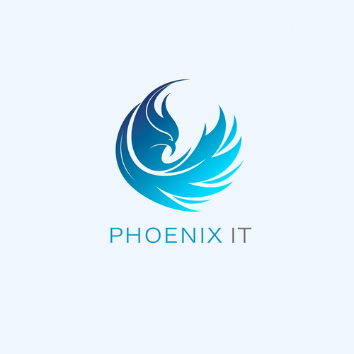 Business logo for consulting company Phoenix IT Design by yikouniao