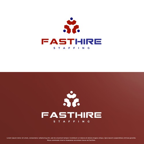 Help! Need your BEST logo to brand our staffing agency! Design by Jennifer Brett