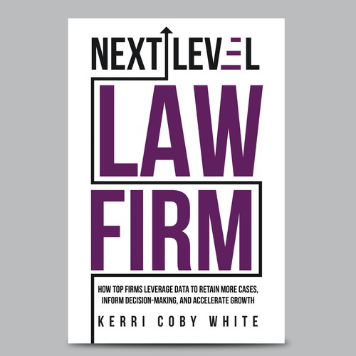 Design a clean and professional book cover targeted to Law Firms Design by HAREYRA