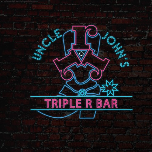 RRR Bar logo contest Design by chiran2018