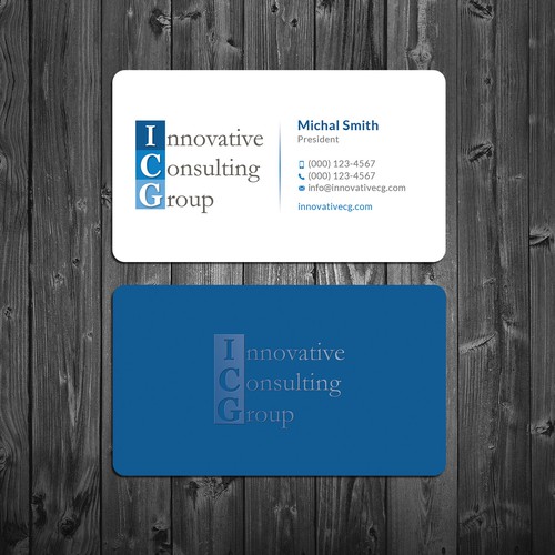 Design di ICG Business Cards di Roni_