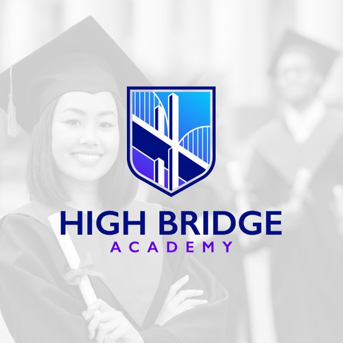 High Bridge Academy Brand Refresh: Logo and Colors Revamp Needed! Design by Creadave