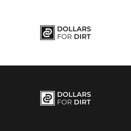 Diseño de Design the best Dollars for Dirt Logo for a up and coming real estate land investing business de Zenius_