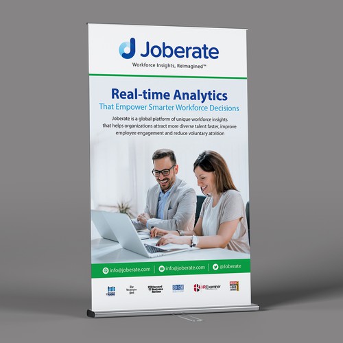 Design Engaging Banner For Workforce Analytics Company Hro Today