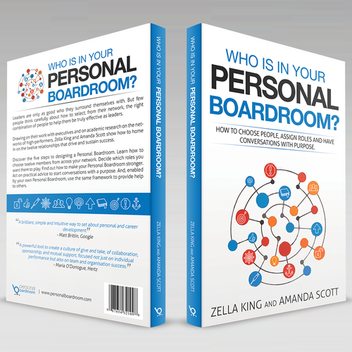 Design a book cover for "Who is in your Personal Boardroom?" Design by Sumit_S