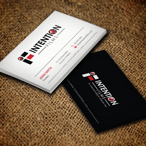 Film Company Business Card Design by AkGraphicsSolutions