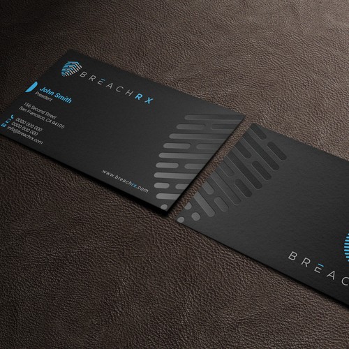 Professional B2B Card for Cyber Security Software Company Design by kaylee CK