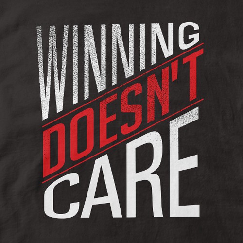 Motivational quote design to launch a new clothing brand. Design by MariaSay