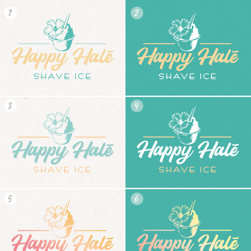 Hawaiian Shave Ice logo design for family business Design by SB illusign