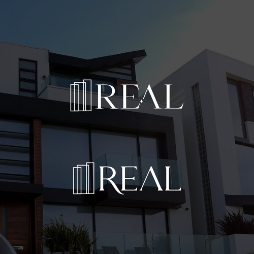 Logo for Real, project management consultancy in luxury real estate and construction Design by ACZ_designs