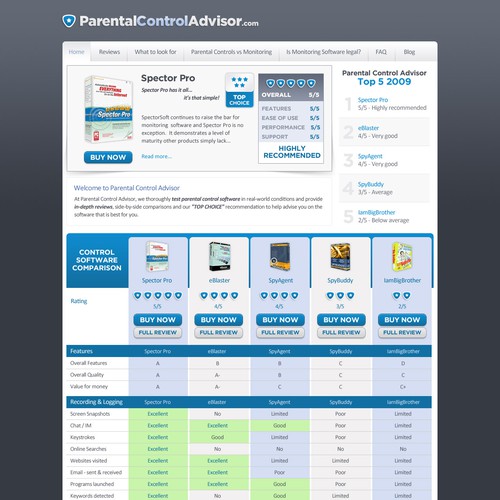 Be My Designer:  Software Review Site
