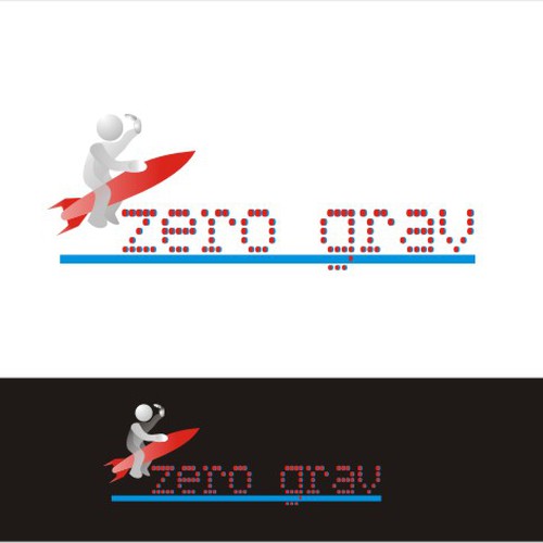 Nice, friendly logo for Zero Grav Design by hary_blues