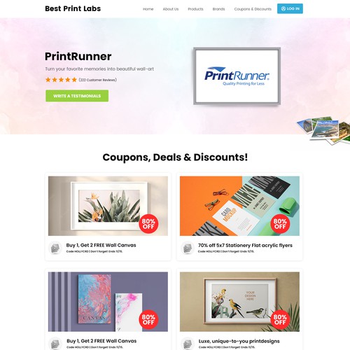 Design Print comparison website Design by OMGuys™