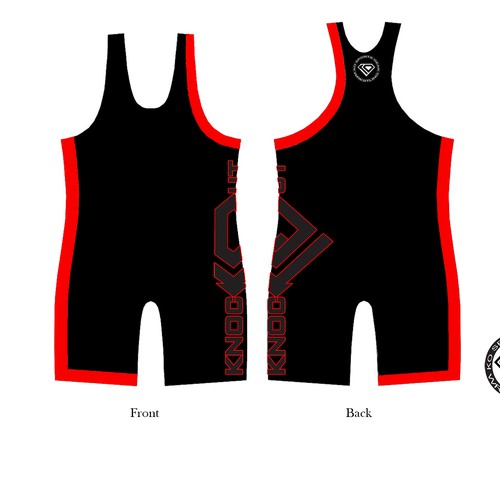 Ko Wrestling Singlet Design 