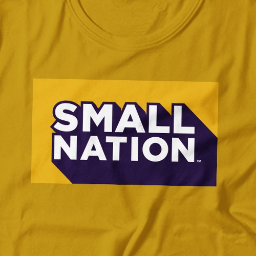 Small Nation T-Shirt Design Contest Design by lala design