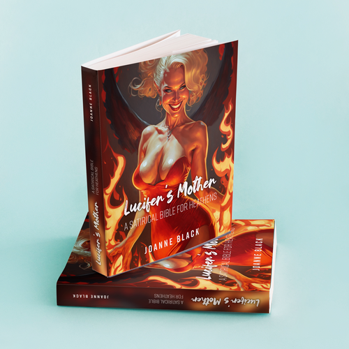 DESIGN AN SEXY ILLUSTRATED OR VECTOR ART BOOK COVER FOR A RELIGIOUS SATIRE NOVEL-ontwerp door kumo sojo