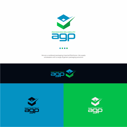 AGP BRAND LOGO Design by kunz