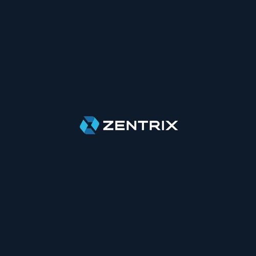 Logo for IT Company called Zentrix Design by Kreyto