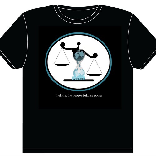 New t-shirt design(s) wanted for WikiLeaks Ontwerp door radiosinmotion.mag