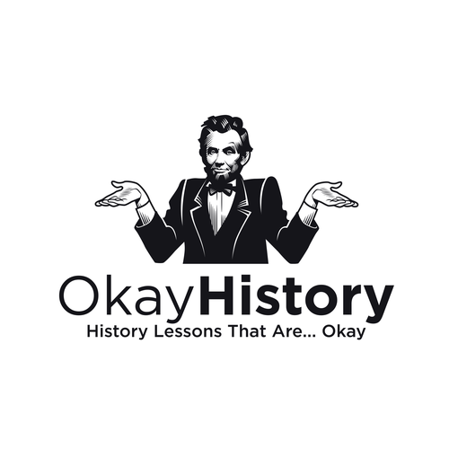 Design a logo for people to learn and laugh about history Design by Ammar elkapasa