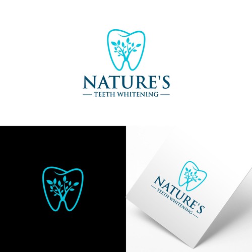 Nature's Teeth Whitening - Needs a Natural Company Logo Design by Web Hub Solution