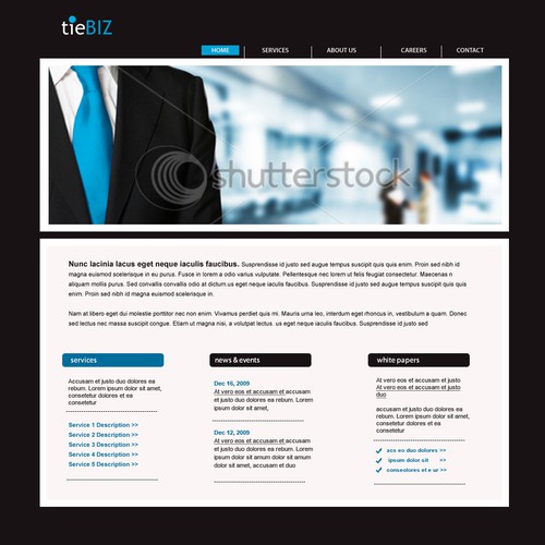 One page Website Templates Design by 2ff
