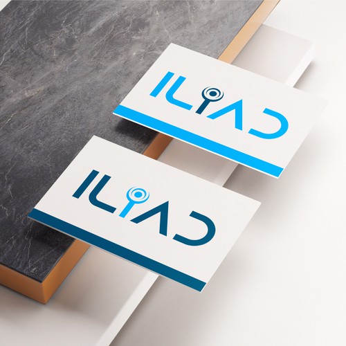 Iliad Logo Design-ontwerp door colorful graphics