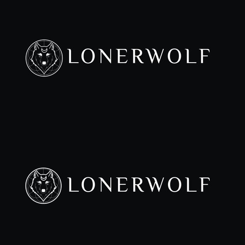 Wolf Sun/Moon Logo For Spiritual Website Design by MagesticD