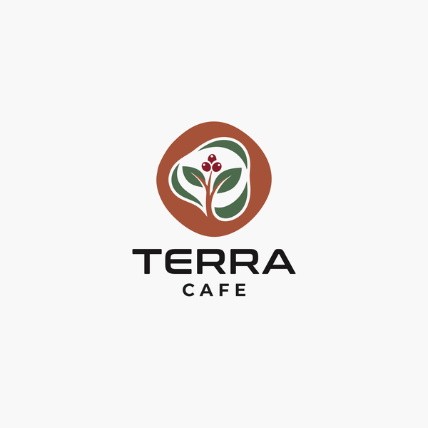 Terra Cafe logo design