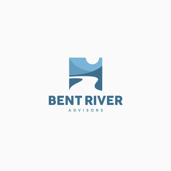 Clean and geometric logo for advisory firms