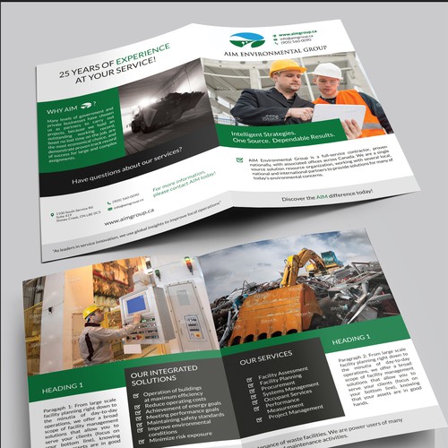 Design Sales brochure for a facility management firm di Nebojsa D.