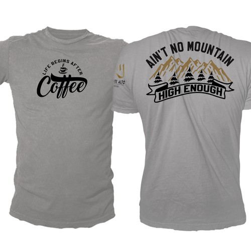 T-Shirt Design for cafe | T-shirt contest