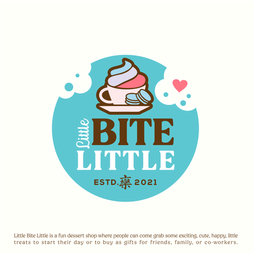 Design A Dessert Shop Logo Design by Lure Studio