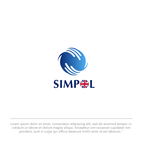 Simpol: A unique global citizens' initiative with the tagline "Only together can we save our world" Design von Eh! Studio