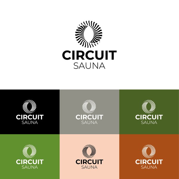 Design realizzato da FL-graphic-design intitolato "Circuit Sauna"