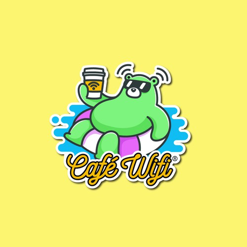 Pegatina propuesta en el concurso por Soniaydesigns