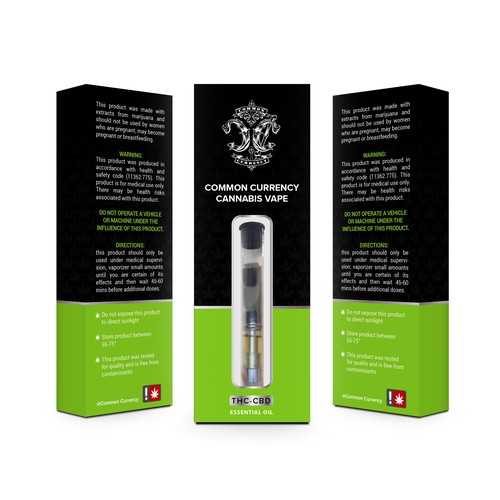 Cannabis Vape Packaging Product packaging contest