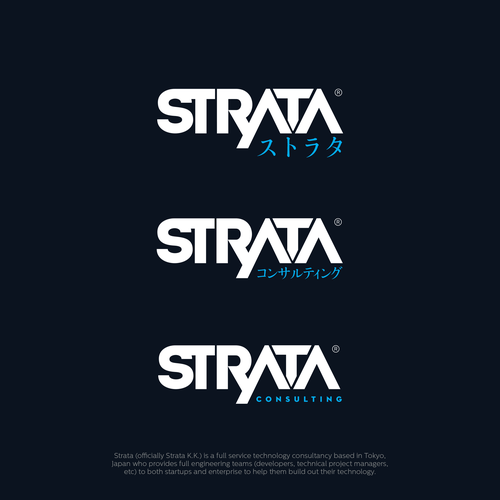 Strata - A Tokyo based top-tier engineering firm in need of a robust brand Design by Artigo ✅