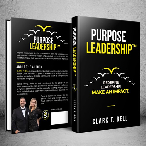 Purpose Leadership Book Cover Design by HRM_GRAPHICS