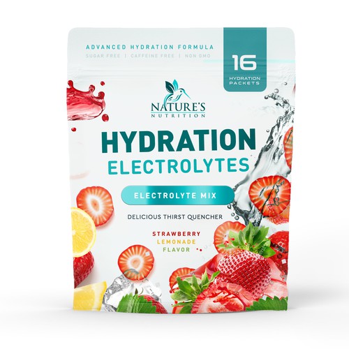 Refreshing Hydration Electrolytes Design Needed for Nature's Nutrition Design by a x i o m a ™