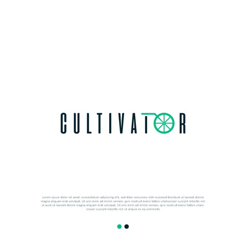 Logo design for Cultivator - a rural innovation organization Design by _ANTOR_