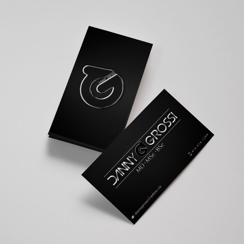 Create a unique "black business card" with an existing logo!!! - similar to a Black Amex Card Design by SimonSaysDesign