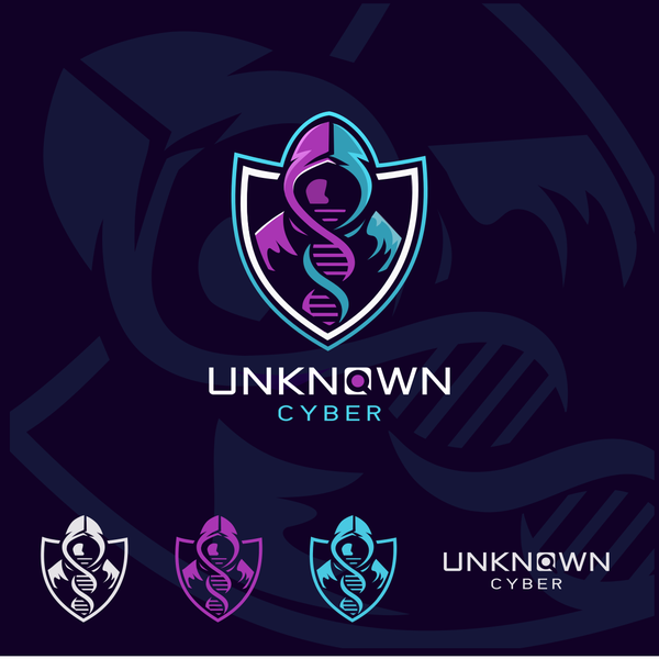 Logo-design for unknown cyber