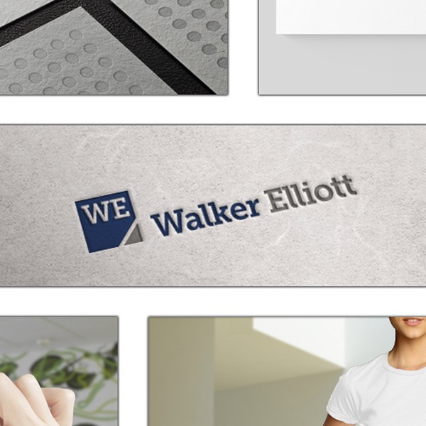 Design by cerocore ™ titled "Conservative Traditional Logo wanted for Walker Elliott. Guaranteed and Blind."
