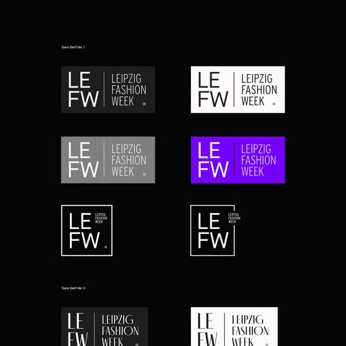 Create a remarkable Logo for a Fashion Week Design by Leonid Altman