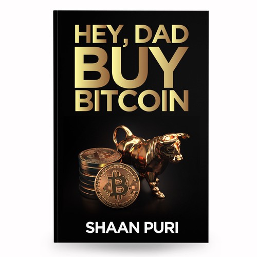 Bitcoin Book Cover Contest! Design by anisha umělec