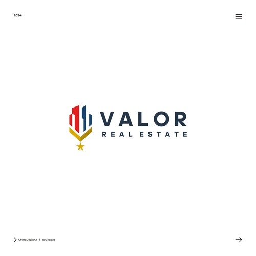 New Real Estate Brokerage Logo needed with a Patriotic feel! Design by CrimaDezignz®