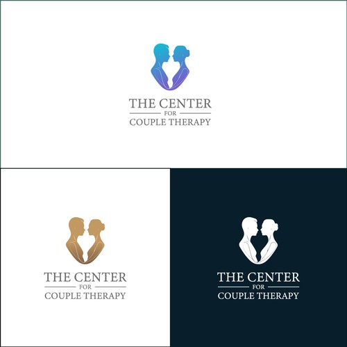 Simple, elegant logo to attract discerning couples therapy clients Design by AkungGraphic